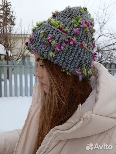 Шапка вязаная
