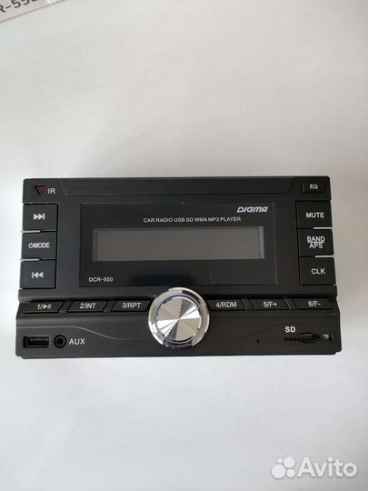 Новая магнитола Digma DKR-550 USB/SD