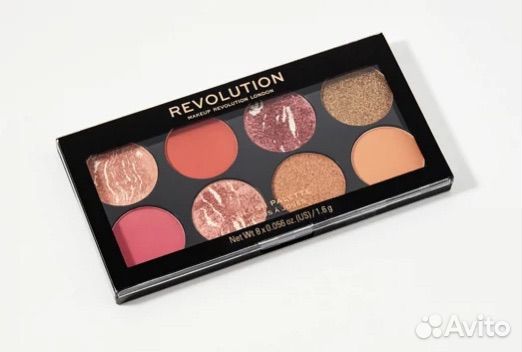 Палетка makeup revolution blush golden soul