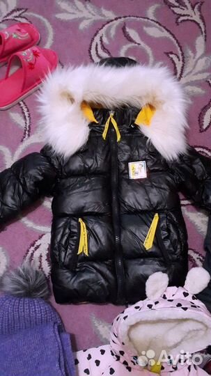 Куртки для девочки 92-98 зима