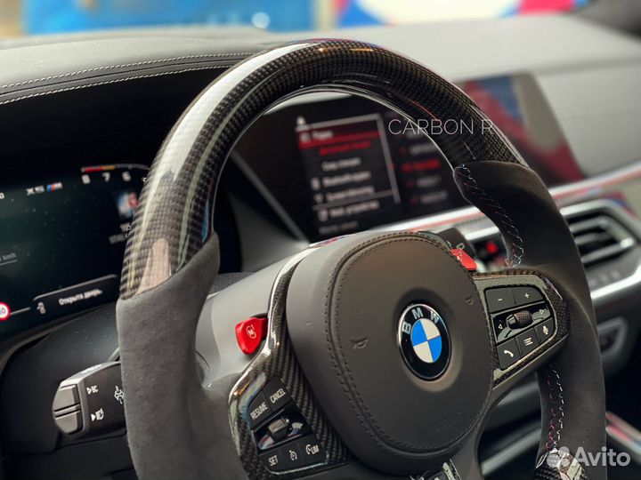 Руль карбоновый bmw