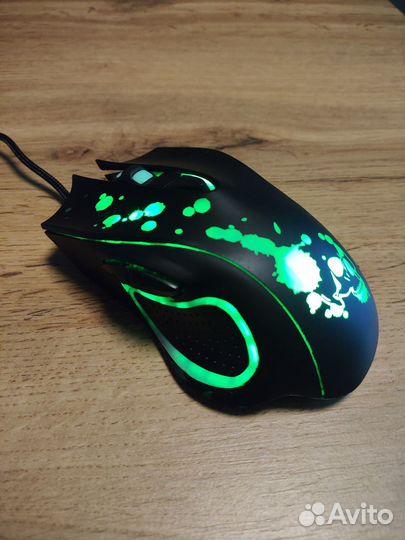 Мышь проводная Dexp Thanatos