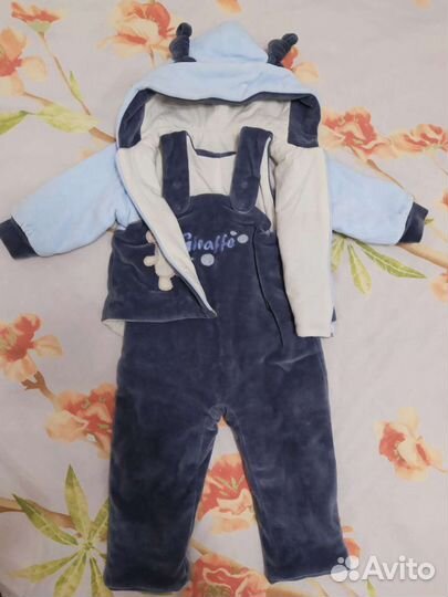 Костюм детский велюровый