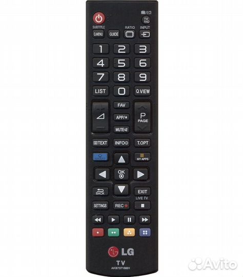 Пульт д\у LG AKB73715601 Original