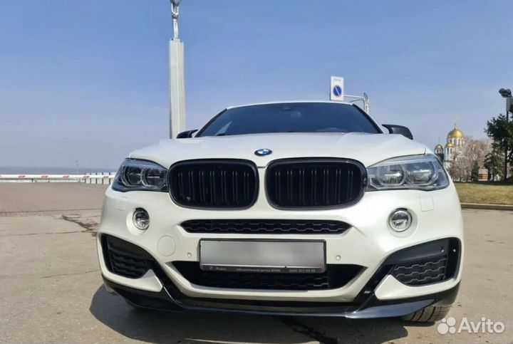 Губа под бампер BMW x6 F16