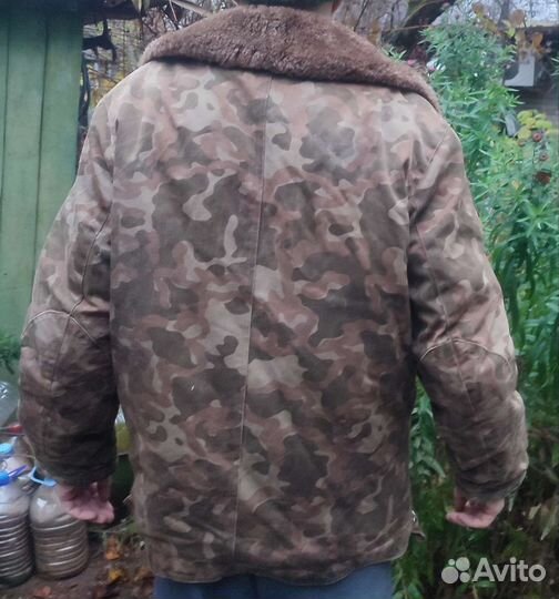 Куртка камуфляжная осенне зимняя цвет дубок 48 М