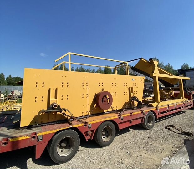 Агрегат сортировки 100 м3/ч ас-42, грохот гис