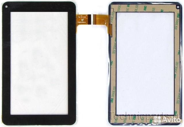 Сенсорное стекло ''7'' (уневерсальный)