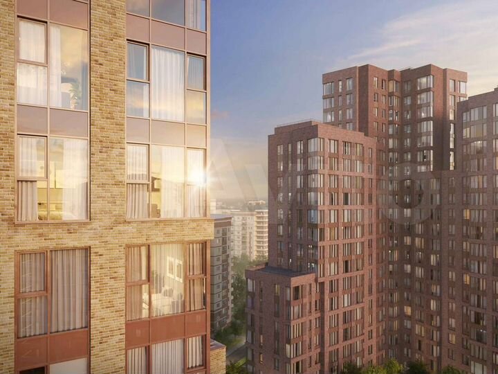 3-к. квартира, 81,2 м², 2/22 эт.