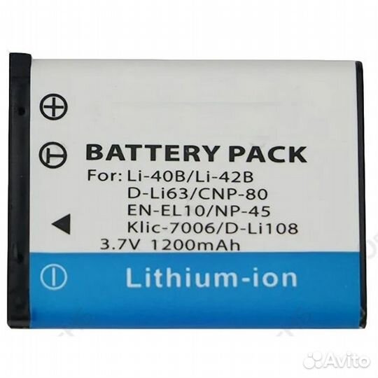 Акб для Olympus LI-42B Nikon EN-EL10 1200mAh OEM