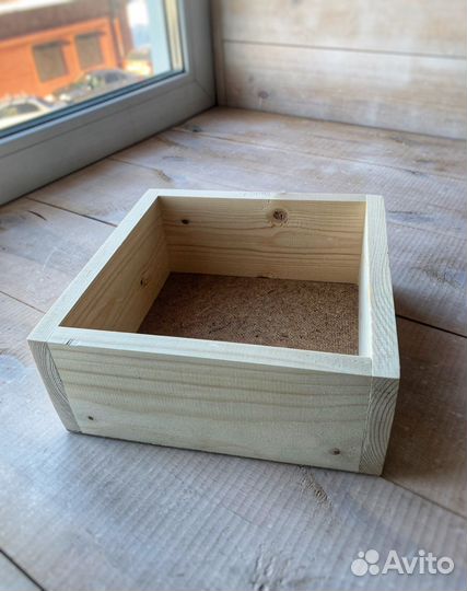 Ящик деревянный подарочный