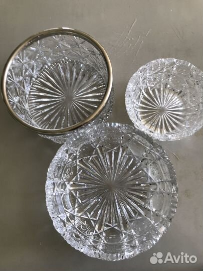 Ваза хрустальная СССР