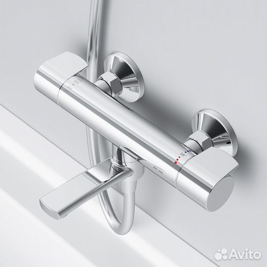 Смеситель для ванны и душа AM.PM X-Joy F85A50000 т