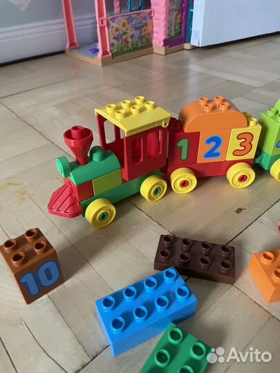 Lego duplo поезд