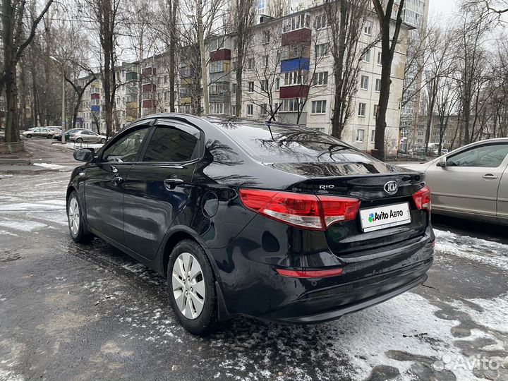 Kia Rio 1.4 МТ, 2016, 146 200 км