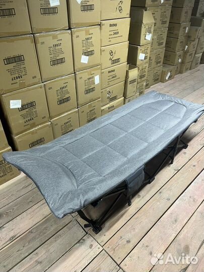 Раскладушка с матрасом