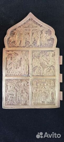 Часть складня, 10 см.на 16 см