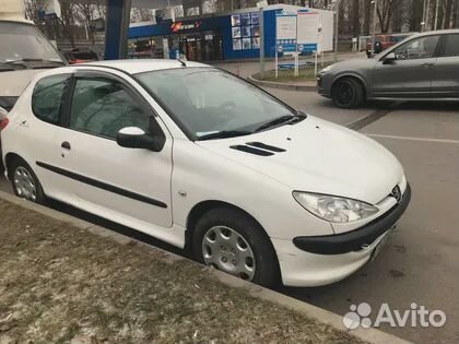 Дефлекторы окон для Peugeot 206 3D 1998