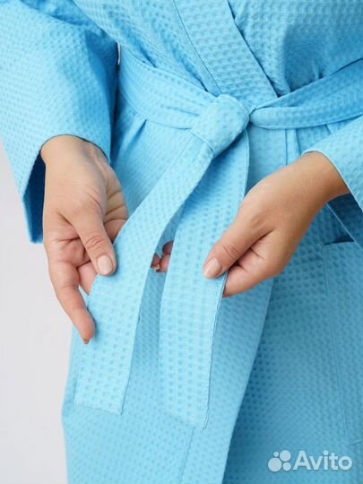 Халат банный вафельный Артикул 1412 - 1409