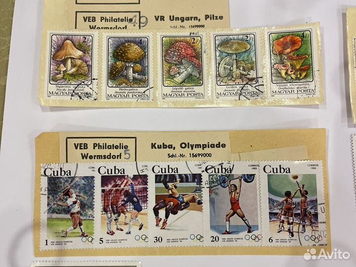 Марки гдр времён СССР