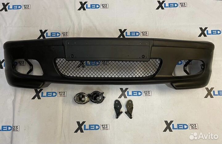 Передний бампер BMW 3 E46 M рестайлинг