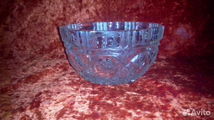 Салатницы СССР хрусталь