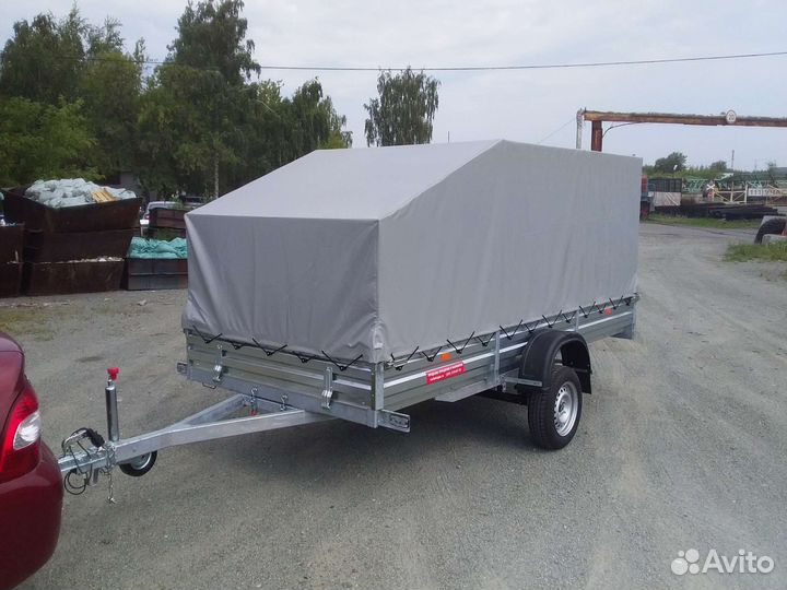 Прицеп мзса 817717.022 (3,5*1,5*0,29м). с тентом
