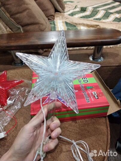 Продам 2 светодиодные звезды