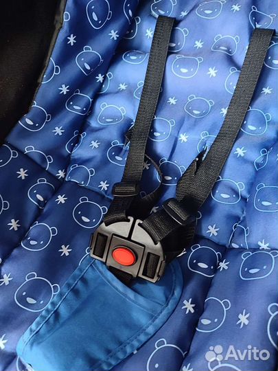 Прогулочная коляска б/у с перекидной ручкой