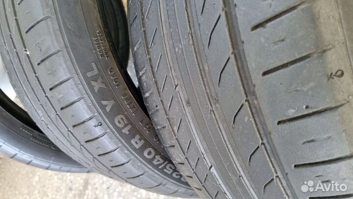 Continental ContiSportContact 5 225/40 R19 и 255/35 R19 93Y
