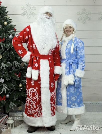 Поздравление от деда мороза и снегурочки