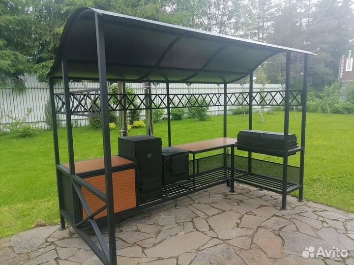 Мангал беседка