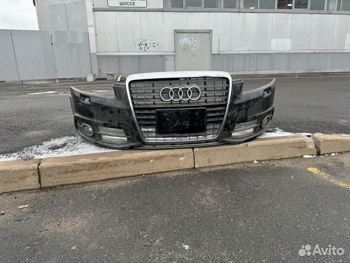 Бампер передний Audi A6 C6 (4F) S-line Рестайлинг