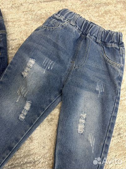 Джинсы для мальчика 86