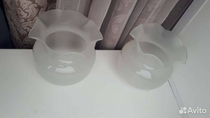 Плафоны для люстры 2 шт Югославия СССР