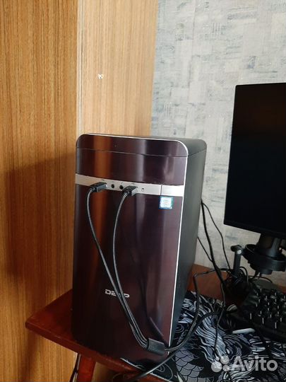 Игровой компьютер с монитором 144