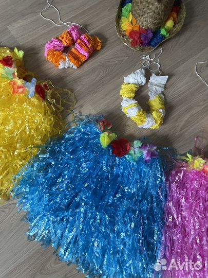 Гавайские костюмы детские