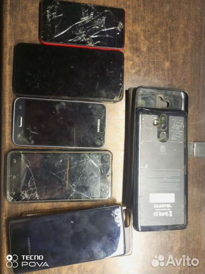 Телефоны на запчасти или под восстановление