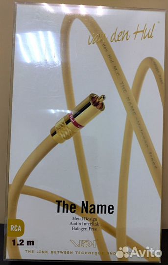 Кабель RCA Van Den Hul «The Name»