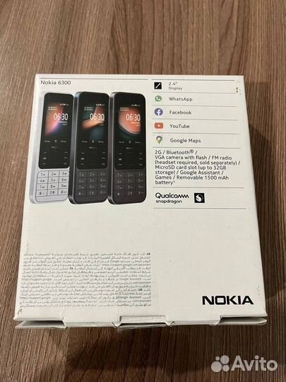 Nokia 6300 4G, 4 ГБ