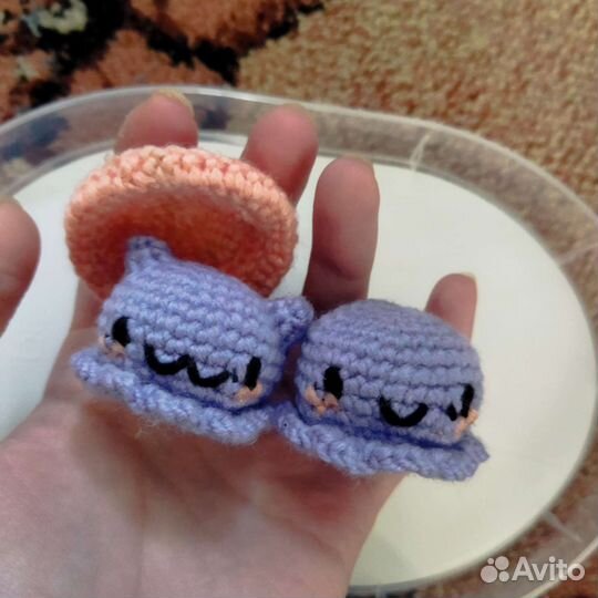 Вязанные игрушки в ассортименте