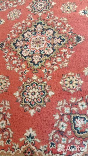 Ковер натуральная шерсть, СССР, 2*1,4