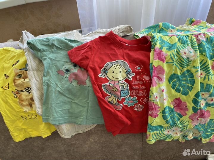 Вещи пакетом на девочку 86-92