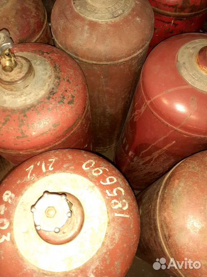 Кислородные баллоны 40 лит. Углекислотные