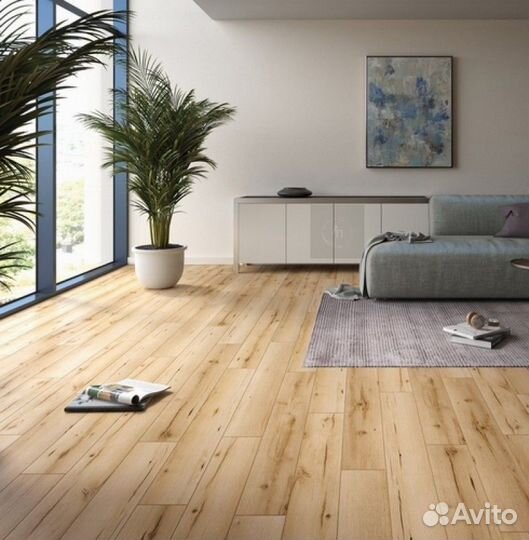 Кварвиниловая плитка / Доставка и установка