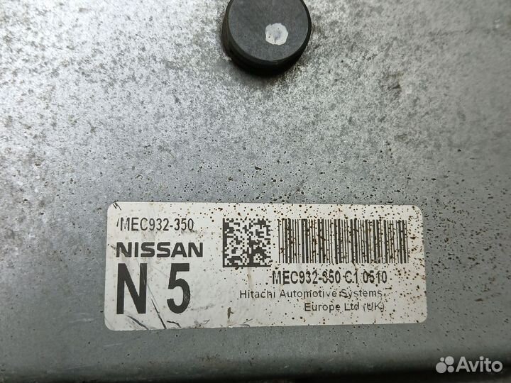 Блок управления двигателем Nissan Qashqai J10 2.0