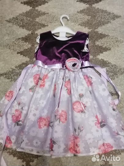 Платье для девочки 110