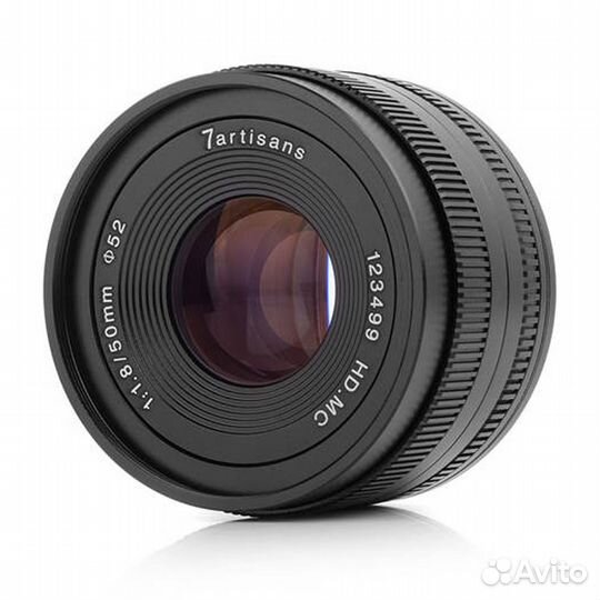 Объектив 7artisans 50mm F1.8 micro 4/3