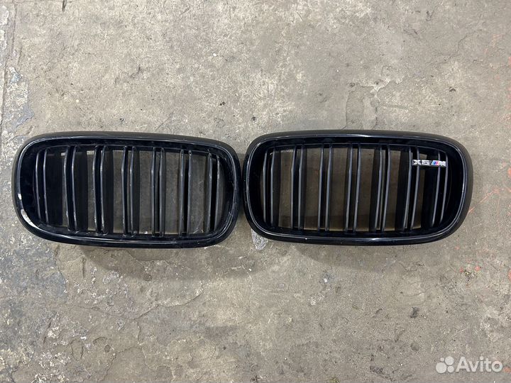 Решетка бампера переднего bmw x6m f86