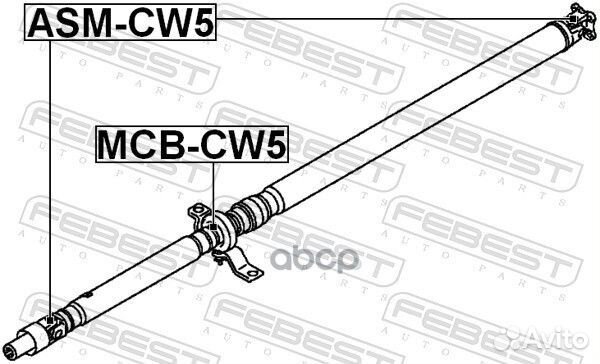 Крестовина карданной передачи asmcw5 Febest